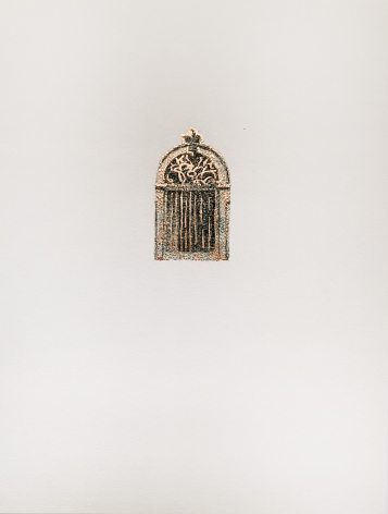 Najmun Nahar Keya  Corinthian Dhaka (11)  Charcoal, graphite, rabbit skin glue, silver, on Fabriano archival paper  11 x 14 in.  2019