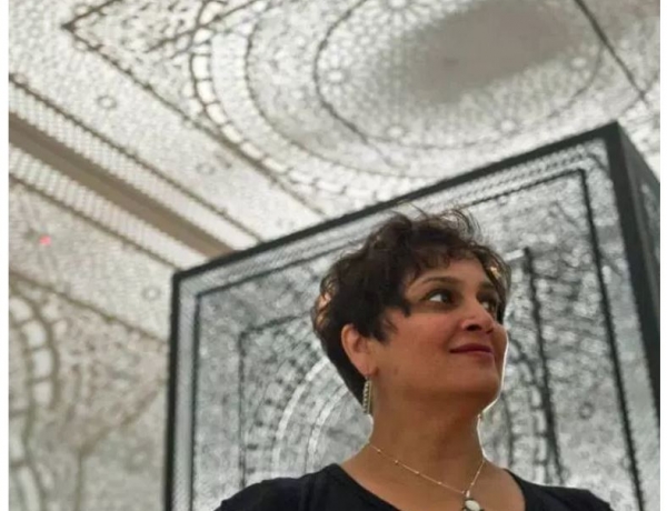 Anila Quayyum Agha Receives the 2017 Marjorie Schiele Prize at the Cincinnati Art Museum.
